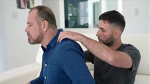 Young Stepson Fucked By Bear Stepdad After Massage