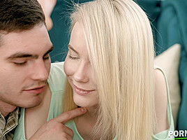 Young Stud Analyzes Teenage Girlfriend Polly White After School GP2612 - AnalVids