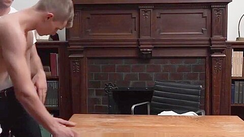 Young Twink Mormon Boy Called Into Office For Calling And Has Sex With Bishop