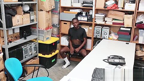 Young black bitch disciplined by BBC law enforcement officer