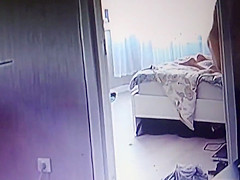 Young couple having sex in the bedroom