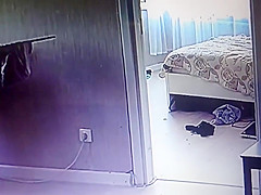 Young couple having sex in the bedroom