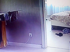 Young couple having sex in the bedroom