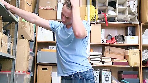 YoungPerps - Hot Security Guard Unlawfully Plows A Perp’s Tight Asshole