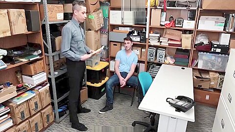 YoungPerps - Hot Security Guard Unlawfully Plows A Perp’s Tight Asshole