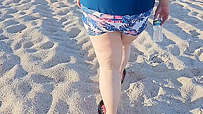 Your Favorite Big Ass Milf Enjoying A Day At The Beach