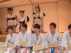 Yuka Osawa, Natsumi Horiguchi, Uta Kohaku, Saki Hatsuki in Moodyz Fan Appreciation Bus Tour 2012 2 3
