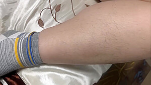 Zara With New Bra And Panties And Patterned Socks