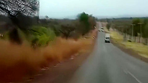 african babe picked up for outdoor fuck