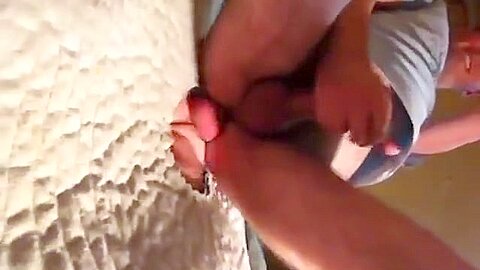 bareback glory hole fuck