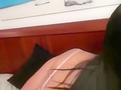 (bella rose) Alone Cute Girl Put In Her Holes Sex Stuff Toys clip-19