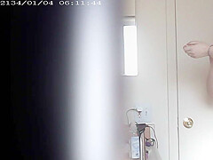 big boobs blonde changing