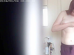 big boobs blonde changing
