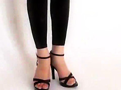 cute footjob