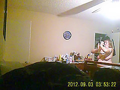 friends wife caught in room changing