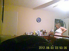friends wife caught in room changing