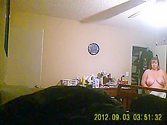 friends wife caught in room changing