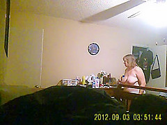 friends wife caught in room changing
