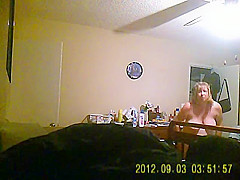 friends wife caught in room changing