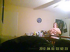 friends wife caught in room changing