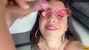 gi uy leke porn -Stranger Lured Me With Hard Cock And He Cum On My Glasses After Sex  Cumwalk With Katty West