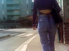 *** girl sexy end public