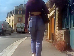 *** girl sexy end public