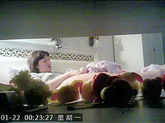 hidden masturbation caught her