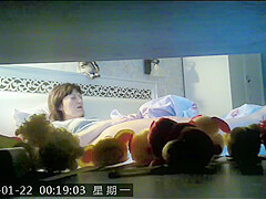hidden masturbation caught her
