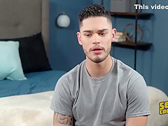 i like coic porn -Sean Cody - Hairy Brunette Ruben Jerking His Hard Cock In A Solo Vid