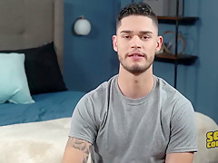 i like coic porn -Sean Cody - Hairy Brunette Ruben Jerking His Hard Cock In A Solo Vid