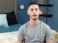 i like coic porn -Sean Cody - Hairy Brunette Ruben Jerking His Hard Cock In A Solo Vid