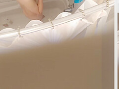 in shower