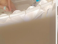 in shower