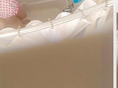 in shower