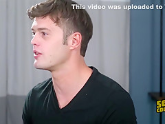 iy cption gif porn -Anxious Young Hottie Chester Jerks His Hard Dick With Sean Cody