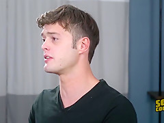 iy cption gif porn -Anxious Young Hottie Chester Jerks His Hard Dick With Sean Cody