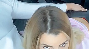mon canon de femme me suce et baise dans la voiture