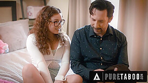 og on fele porn -Leana Lovings And Pure Taboo - Innocent schoolgirl 18+ Tries To Seduce Menacing Professor Into Sex