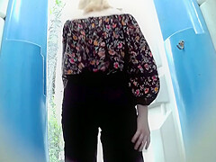 peeing compilation toilet