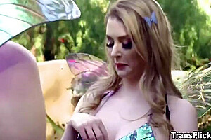 porn coic eon lyer -Lena Moon And Bunny Colby In Big Boobs Fairy Got 69 Position With Shemale