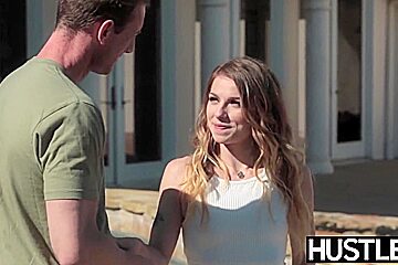 prpp te rpper porn -Tender babe Alana Summers slurps cum up after outdoor plow