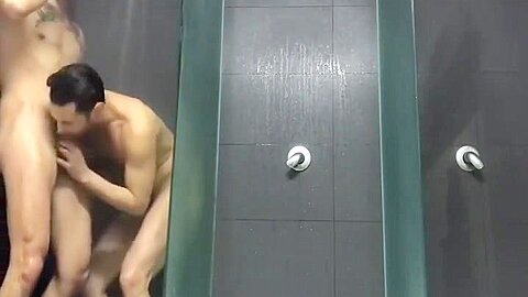 raw public locker room shower sex