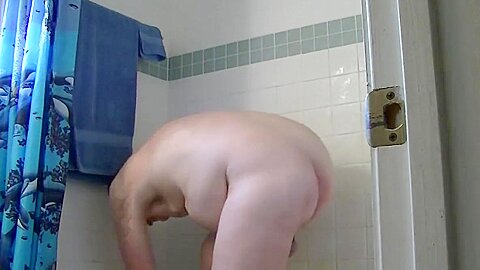 rob12953, showering, dildos, stroking