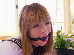 schoolgirl 18+ Armbinder And Gag
