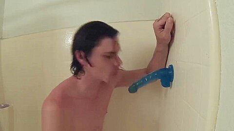 shower dildo deepthroat joi : free preview
