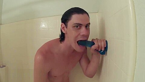 shower dildo deepthroat joi : free preview