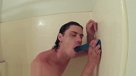 shower dildo deepthroat joi : free preview