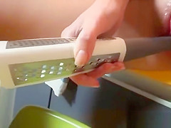 (summer) Horny Alone Girl Like To Masturbate With Dildos clip-19