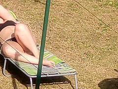 teen 18+ Step sister moving leg's